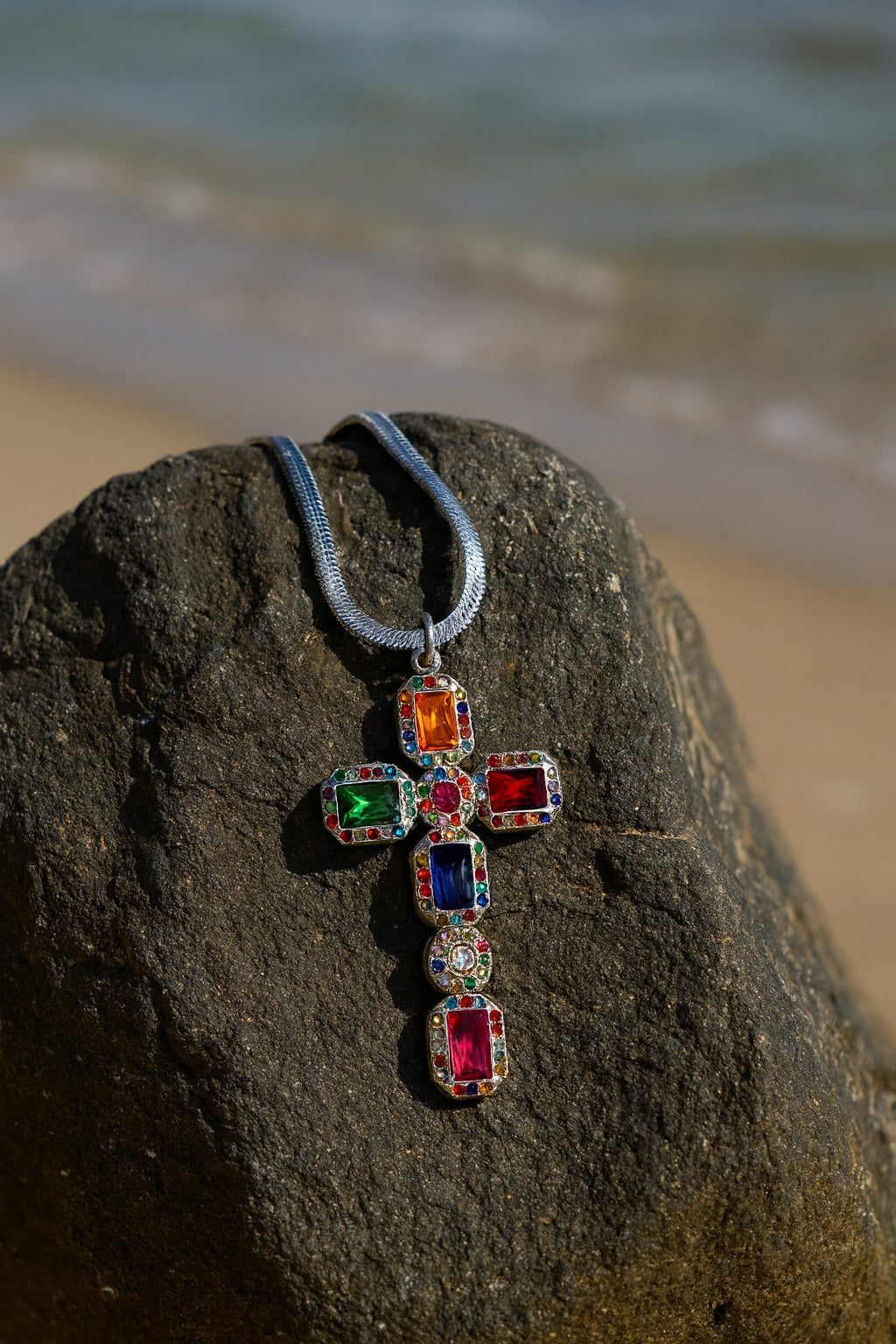 Collier Riviera Argent